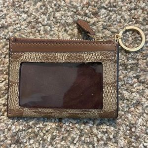Coach change/ card wallet
